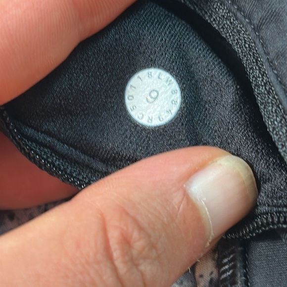 Lululemon Pace Rival Skirt (Regular) *No Panels Spring Bloom Multi / Black - Picture 6 of 7